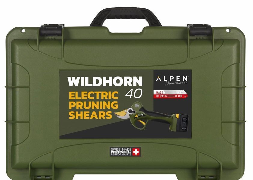 Электросекатор Alpen Wildhorn 40 с кейсом и 2 батареями (Альпен Вайлдхорн 40) 121001007005 фото