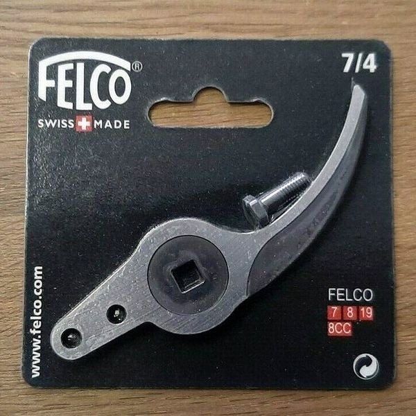Змінна деталь Felco 7/4 (опорне лезо з гвинтом для секатора Фелко 7) 121001400262 фото