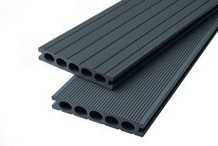 Терасна дошка POLYROOT Series S 160х25х2400 мм Anthracite 2301202512 фото