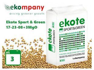 Удобрение Ekote Sport & Green 17-23-08+3MgO (3 месяца) &ndash; 25 кг 120400102375 фото