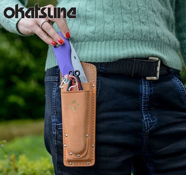 Кобура Okatsune / Окацуне 130 двойная для секаторов и/или сложенной пилы (Япония) KST130 фото