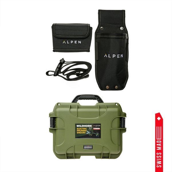 Электросекатор Alpen Wildhorn 32 с кейсом, 3 батареями и набором инструментов (Альпен Вайлдхорн 32) 121001007004 фото