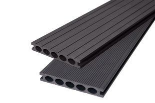 Терасна дошка POLYROOT Series S 160х25х2400 мм Anthracite Brush 2301202517 фото