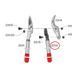 Змінна деталь Felco 231/2 (верхнє руків'я для сучкоріза Фелко 231) 121001400211 фото 2
