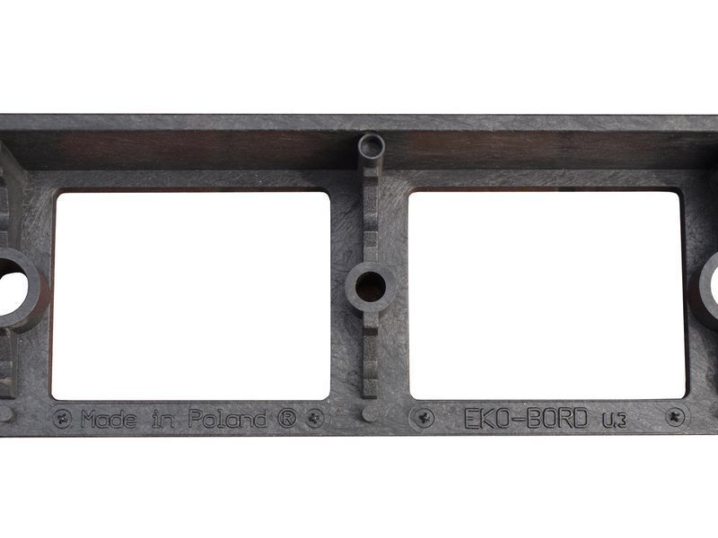 Бордюр пластиковий садовий Eko-Bord Big (Польща), висота 100 мм, 1 м 1887208746 фото
