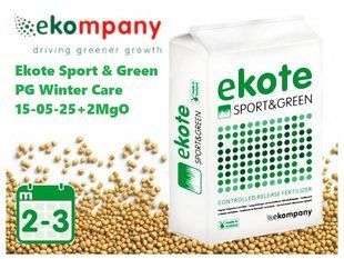 Удобрение осеннее Ekote Sport & Green PG Winter Care 15-05-25+2MgO (2-3 месяца) &ndash; 25 кг 120400102389 фото