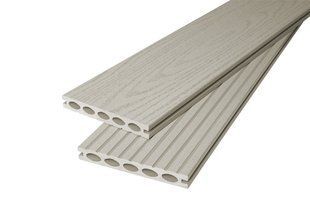 Терасна дошка POLYROOT Series M 150х21х2400 мм Light Grey Brush 2301202526 фото