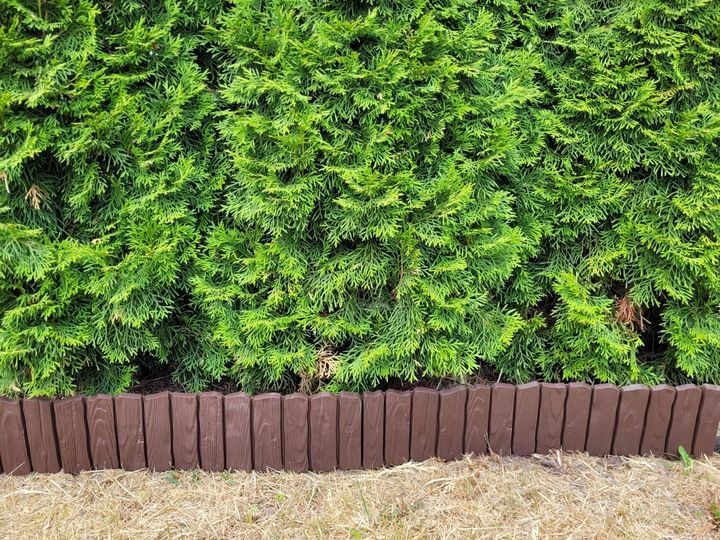 Палисад Wood Palisade 2,32 м, коричневвый (Польша) 1391630000003 фото