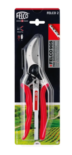 Акционный набор Садовый секатор FELCO 2 + Точилка FELCO 905 f28 фото