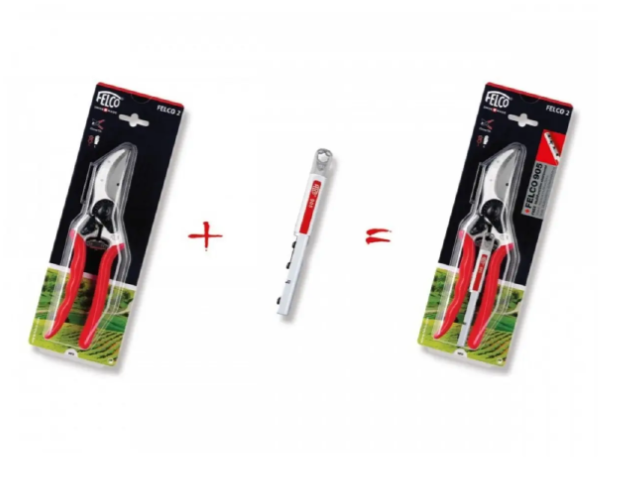 Акционный набор Садовый секатор FELCO 2 + Точилка FELCO 905 f28 фото