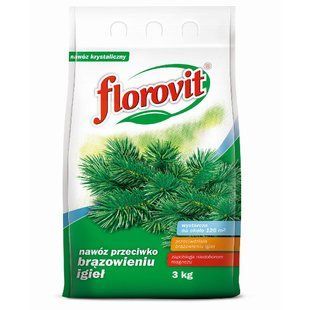 Удобрение для хвойных растений Florovit 3 кг (Польша) 1319950000008 фото