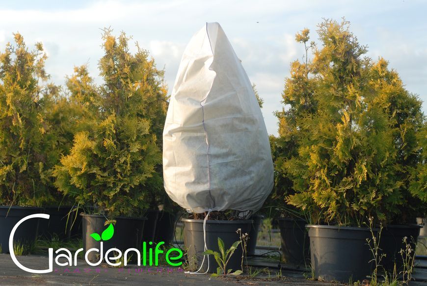 Чохол для укриття рослин 120х80 "Купол" зі стопером Gardenlife 1274001941 фото