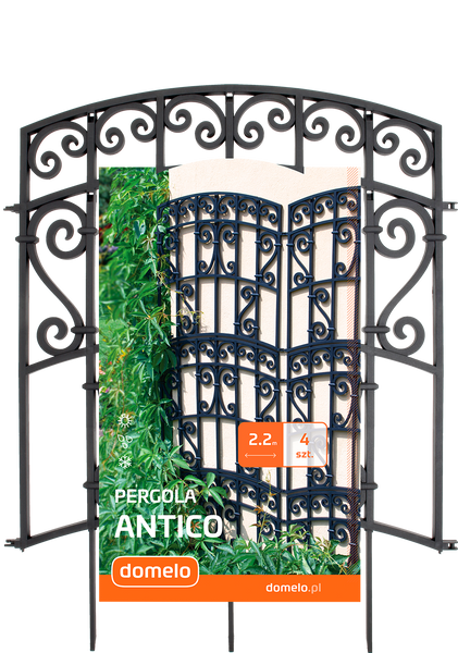 Пергола садовая Antico, выс. 57 см/длина 0,55 м (Польша) 1419400000012_секція фото