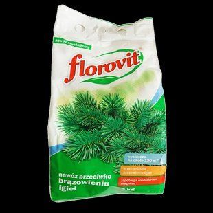 Удобрение от побурения хвои Florovit 1 кг (Польша) 1319660000008 фото