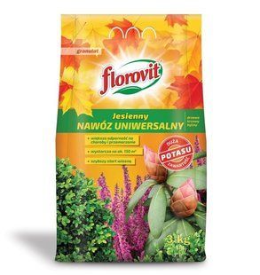 Удобрение осеннее универсальное Florovit 3 кг (Польша) 1405230000018 фото