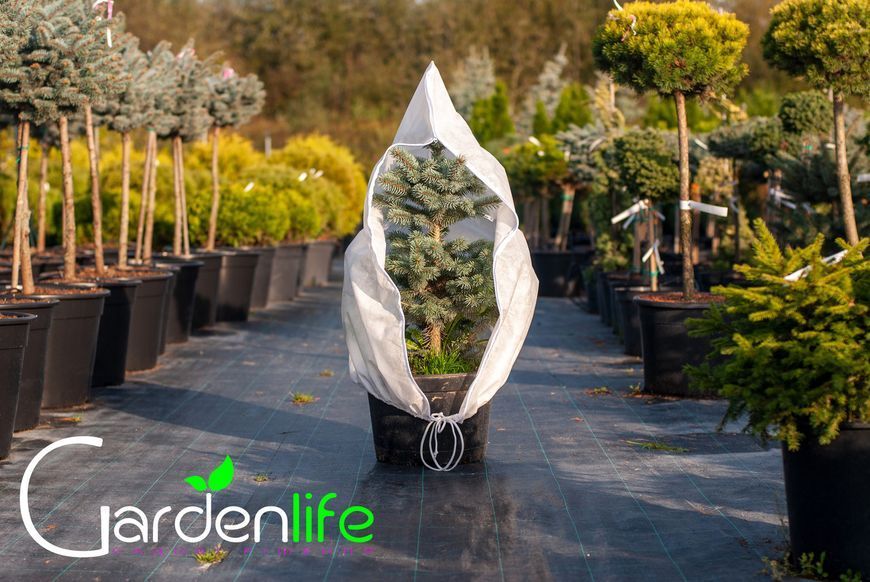 Чехол для укрытия растений 160х160 "Конус" с замком Gardenlife 1277028718 фото