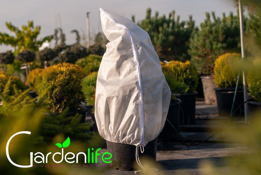 Чехол для укрытия растений 160х160 "Конус" с замком Gardenlife 1277028718 фото