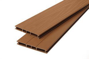 Фасадна дошка (парканна) POLYROOT Series F 145х18х2400 мм Wood 240120254 фото