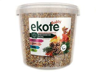 Удобрение Ekote осеннее 2-3 мес, 5 кг - универсальное 120400102368 фото