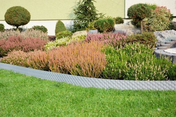 Палисад садовий Rattan Palisade 2,4 м, графит (Польша) 1391560000005 фото